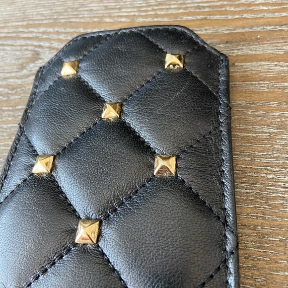 Michael Kors Quilted Stud Pouch - Picture 3 of 5